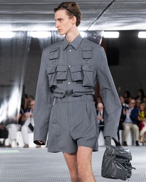 prada piccola pelletteria uomo|Prada SS 2025 Menswear.